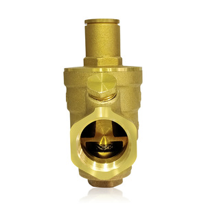 Válvula reductora de presión de latón Kangweishen de 3/4 pulgadas, recta y ajustable para purificadores de agua - Product Image 1