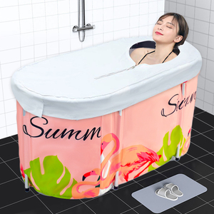 <span class=keywords><strong>Baignoire</strong></span> <span class=keywords><strong>pliable</strong></span> portable autonome confortable et économique pour adultes – Meilleure vente - Product Image 3