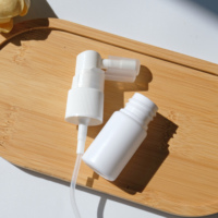 10ml 20ml 30ml flacon pulvérisateur rond rotation presse en plastique longue buse flacon pulvérisateur