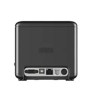 Mini-imprimante thermique portable pour reçus 80mm, avec port USB, impression de billets de caisse, pour iOS et Android, Windows