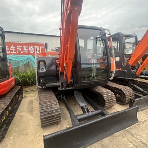 In stock used 6 ton digging machine Hitachi zx60 excavator compact digger for Urban Construction Trenching - Product Image 3