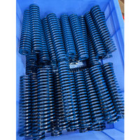 Ressorts hélicoïdaux à haute compression, norme ISO 10243, ressorts de compression en acier injecté/ressorts hélicoïdaux plats/ressorts hélicoïdaux de compression