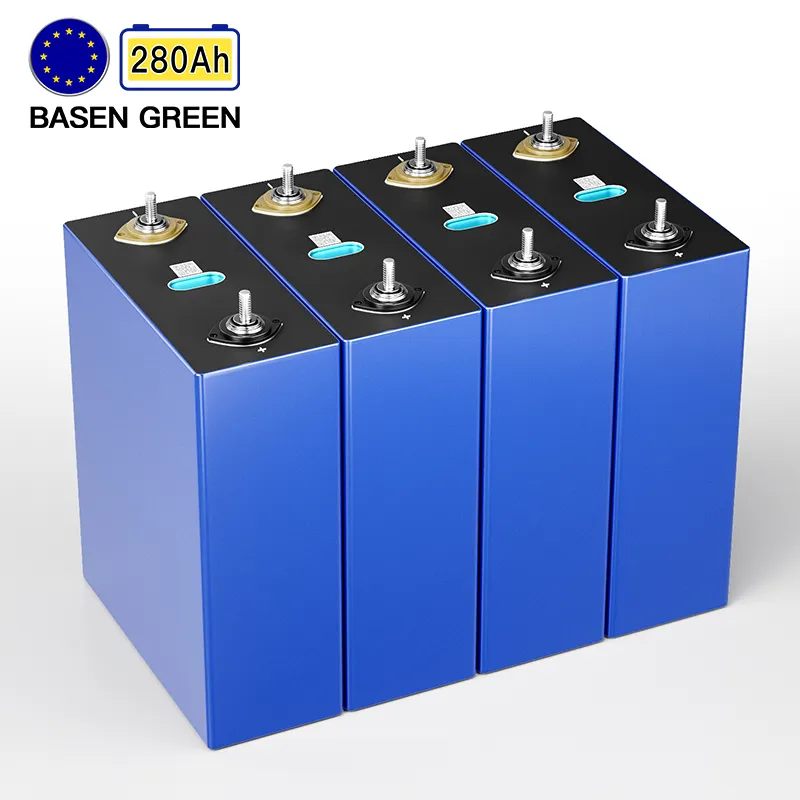 Sistema de almacenamiento de energía, celdas de batería Lifepo4 de 3,2 v y 280ah, LF280k de ciclo 6000 para RV,PV, exteriores, en Stock en la UE