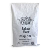 Sac tissé en polypropylène EGP 25 kg pour l'agriculture, emballage de riz et de sucre 60x98cm