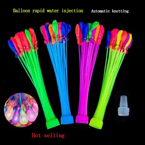 Water Bomb Balloons 111pcs Water Ball Bomb Boobs globos de agua 3 Bunch Quick Fill Self Sealing Toy For Fighting Water Game
