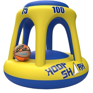 Jeu de tir à l'eau personnalisé, piscine gonflable pour fête, jouets de sport aquatiques, panier de basket gonflable en plastique - Product Image 2