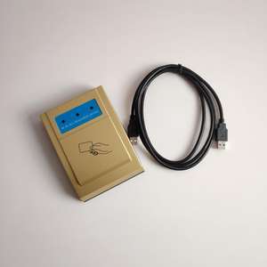 Sistema de Control de Acceso Biométrico USB de Escritorio con Interfaz USB ID/IC, Lector de Tarjetas RFID de 125khz para Lectura de Tarjetas de Proximidad - Product Image 1