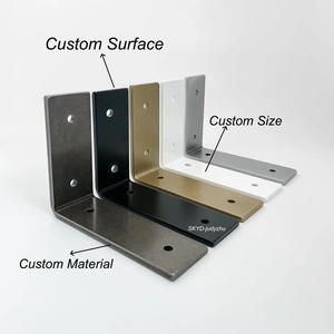 Support mural <span class=keywords><strong>en</strong></span> acier inoxydable de différentes formes sur mesure, connecteur <span class=keywords><strong>en</strong></span> <span class=keywords><strong>bois</strong></span>, support <span class=keywords><strong>en</strong></span> <span class=keywords><strong>U</strong></span>, support d'angle <span class=keywords><strong>en</strong></span> L - Product Image 1