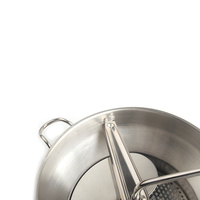 Keuken Accessoires Handheld Fruit Groente Voedsel Molen Rvs Handleiding Voedsel Groente Chopper Met 3 Discs