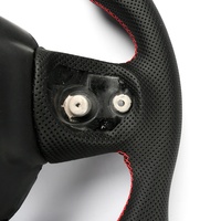 Volant en cuir de fibre de carbone spécial de voiture de style américain pour Dodge