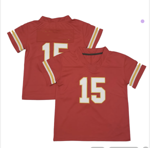 เสื้อฟุตบอลอเมริกันสำหรับเด็กเล็ก ขายส่งราคาถูก ระบายอากาศได้ดี มีไซส์ใหญ่พิเศษ # 87 # เสื้อเด็กทารก 15 ตัว ลดราคาพิเศษ - Product Image 1