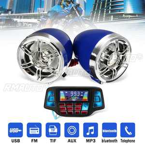 Système audio pour moto, haut-parleurs stéréo, radio FM, lecteur MP3, alarme avec télécommande pour scooter, ATV - Product Image 4