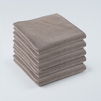 Serviette de lavage auto en microfibre 300 GSM 40x40cm, tissu éponge côtelé doux, absorbant, sans peluches, séchage rapide, réutilisable pour le detailing