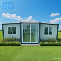 Maisons conteneurs préfabriquées mobiles Maison de luxe de 40 pieds Maison modulaire préfabriquée prête à vivre à vendre