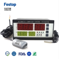 Festop Industrial XM-18 Automatische Incubator Apparatuur Vier-scherm Vier-display Thermostaat Op maat gemaakt voor Temperatuur en Luchtvochtigheid