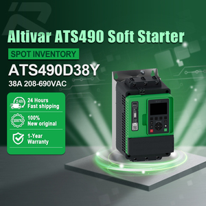 ซอฟต์สตาร์ทเตอร์ Altivar ATS490 รุ่นใหม่ของแท้ ATS490D38Y 38A 208-690VAC ชุดควบคุม 110-230VAC ซอฟต์สตาร์ทเตอร์ ATS490D38Y - Product Image 1