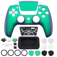 EXtremeRate Luna – Coque de remplacement personnalisée redessinée avec pavé tactile et coque avant pour manette PS5