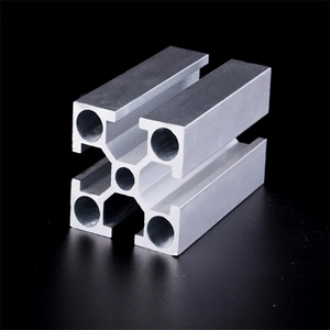 <span class=keywords><strong>Profil</strong></span>é en aluminium d'extrusion personnalisé 4040 4080 8080 <span class=keywords><strong>Profil</strong></span>é en aluminium à fente en V et à fente en T avec service de coupe - Product Image 4