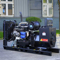 Groupe électrogène diesel WEB-120 Wilba avec moteur autonome 120KW 150kVa, alternateur sans balais en cuivre pur et capot silencieux