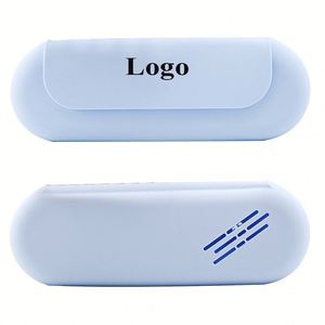 Custom Logo Printed Silicone <b>Makeup</b> Brush <b>Holder</b> Travel Cosmetic Bag Mix Color 21*6.8*2.8cm Household Use OEM Available - Product Image 1