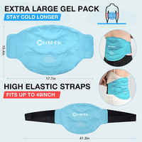Worldbio réutilisable doux glace refroidissement Pack bas du dos taille Protection chaud froid Pack soulagement de la douleur réadaptation thérapie fournitures