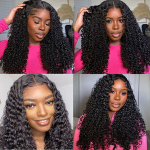 Extensions de cheveux vierges cambodgiens 100% naturels, doublement étirés, cuticules alignées, bouclés, ondulations lâches, qualité 12A, pour <span class=keywords><strong>tissage</strong></span> - Product Image 6