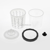 Gobelet de pulvérisation 600 ml pour pistolet de peinture, vente directe fabricant, pour réparation automobile, couleur personnalisable
