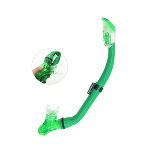 Le meilleur tube de tuba de natation junior de tuba de silicone pliable d'enfants d'approvisionnement d'usine Offre Spéciale article - Product Image 1