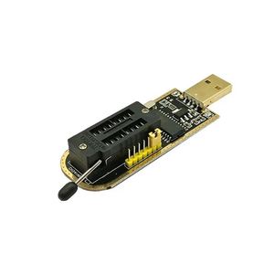 CH341 a 24 25 Series EEPROM Flash BIOS USB Programmeur Module + SOIC8 SOP8 Test Clip pour EEPROM 93CXX / 25CXX / 24CXX - Product Image 4