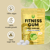 Le chewing-gum quantité minimale de commande inférieur sans sucre ultra résistant forme les muscles de la mâchoire pour une ligne de la mâchoire définie et ciselée