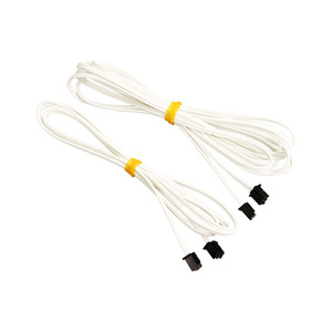 3DSWSAY 3D <b>Printer</b> Accessory 2 Pin XH2.54 Terminal <b>Cable</b> White 1 Meter High Temperature Resistant Extension Wire - Product Image 3