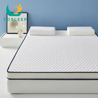 YOSLEEP Matelas Latex Facile à Transporter, Coussin pour Dortoir Étudiant, Simple ou Double, Maison de Location, Tapis Éponge Tatami, Matelas d'Hôtel