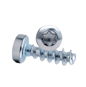 LeGood M2X8mm Tornillo de formación automática Acero al carbono Chapado en zinc con cabeza redonda Torx para sistema de medición métrico de plástico - Product Image 5