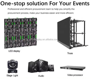 HD Indoor Outdoor P1.9 Rental LED Screen Display For Party Hotel Welcome Message Display Video Wall Stage LED Cabinet 500X1000mm - Product Image 5