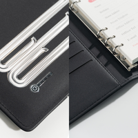 Ensemble cadeau carnet et batterie externe en cuir PU CARDSILK, directement de l'usine, agenda multifonction avec stylo pour bureau d'entreprise, logo personnalisé