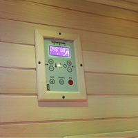 Ruang Sauna inframerah jauh, ruang Sauna hem kayu Kanada, ruang Sauna inframerah jauh, ruang Sauna dalam ruangan 2 orang