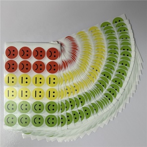 Color personalizado Smiley cara feliz pegatinas - Product Image 5