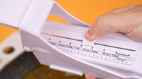 Syh1754 Coupe-beurre réglable en acier inoxydable avec corps en plastique, écologique, compatible lave-vaisselle, machine à couper le fromage