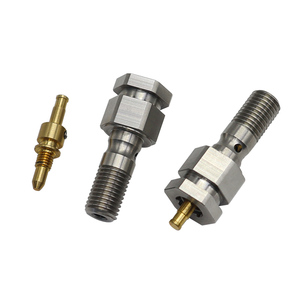 Mango de alta calidad Piezas de mecanizado CNC Piezas de torneado Maquinaria Fresado personalizado Acero inoxidable Latón cobre bronce servicios - Product Image 1