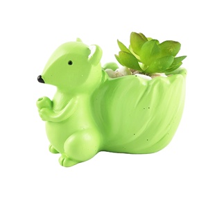 Macetas Modernas <span class=keywords><strong>de</strong></span> Cemento Verde para Plantas, Macetas <span class=keywords><strong>de</strong></span> Hormigón para Cultivo <span class=keywords><strong>de</strong></span> Semillas, Macetas <span class=keywords><strong>de</strong></span> Cemento para Suculentas en Venta - Product Image 5