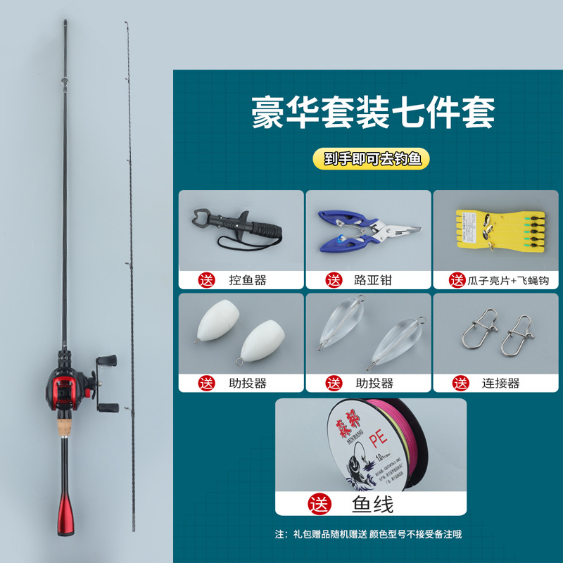 Right-hand baitcasting wheel deluxe set