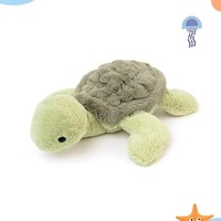 Nouvelle peluche réaliste en forme de tortue lestée, vente en gros personnalisée pour les cadeaux d'anniversaire des enfants, apaisante pour le sommeil