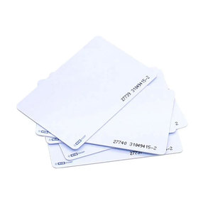 Thẻ kiểm soát truy cập <span class=keywords><strong>RFID</strong></span> mỏng 125KHz 26Bit, chống nước, bề mặt bóng PVC, có thể in và ghi lại, mã HID 1386 H10301 - Product Image 1
