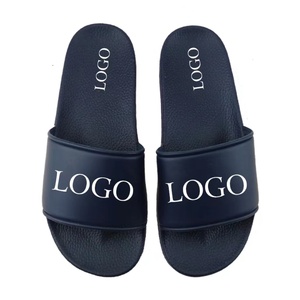 2024 buona vendita antiscivolo con cinturino singolo personalizzato con Logo in <span class=keywords><strong>gomma</strong></span> morbide scarpe da donna infradito da spiaggia scarpe Unisex - Product Image 1