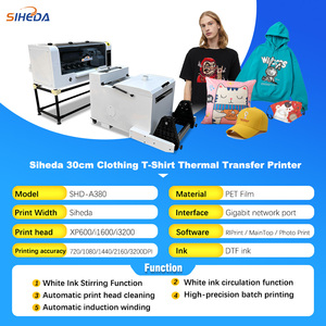 Chất Lượng Cao A3 Dtf Máy In Xp600 Độ Chính Xác Cao Mô Hình Dtf Máy In 3200 T-Shirt Quần Áo A3 Dtf Máy In Với Shaker Và Máy Sấy - Product Image 5