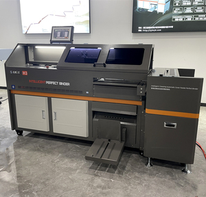 Máy Dán Keo Tự Động Hoàn Toàn H3 Phía Trước Máy Đóng Bìa Sách Hoàn Hảo A2 Tương Tự Với Bìa Sách BQ-270 HORIZON - Product Image 4