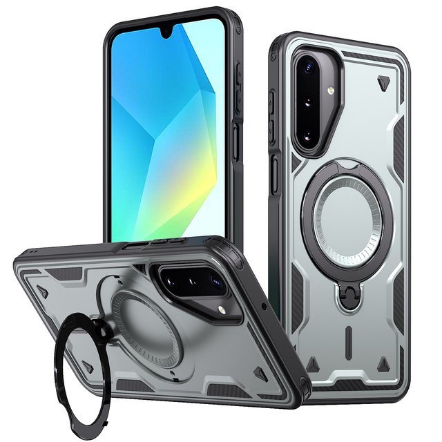 For Samsung Galaxy A18 4G 5G Case Military-Grade Protection Rugged Stand Phone Cover for Samsung A17 A37 A26