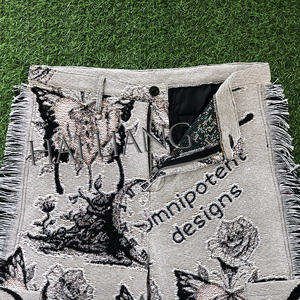 Женские тканые брюки с бахромой - Product Image 6