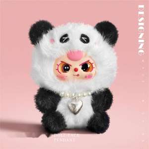 Nuova Bambola di Peluche in Vinile, Coniglio Rosa, <span class=keywords><strong>Panda</strong></span> Gigante, Peluche Stitch, Regalo Carino e Confortante per Compleanno Bambini - Product Image 2