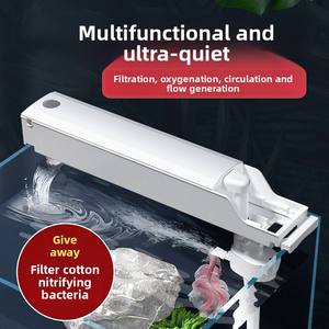 Système de filtration et de circulation universel pour aquarium, boîte de purification et d'oxygénation multifonction à montage mural ou supérieur - Product Image 3